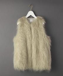 BEAUTY&YOUTH UNITED ARROWS | ＜6(ROKU)＞FAKE FUR VEST/ﾍﾞｽﾄ(その他アウター)