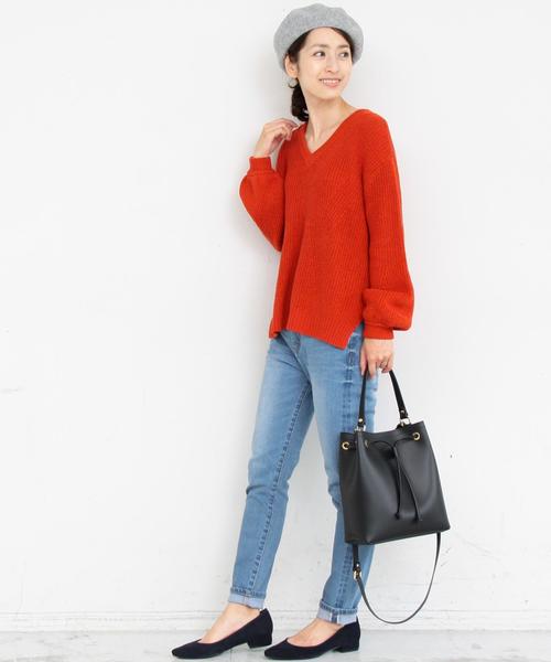 BEAUTY&YOUTH UNITED ARROWS（ビューティーアンドユースユナイテッドアローズ）の「【WEB限定】by ※∴セルヴィッジデニム9分丈スリムテーパードパンツ◆（デニムパンツ・レディース・ネイビー/コバルトブルー・SMALL/LARGE/MEDIUM）」の3枚目の写真