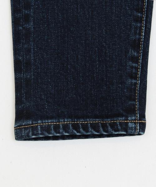 BEAUTY&YOUTH UNITED ARROWS（ビューティーアンドユースユナイテッドアローズ）の「【WEB限定】by ※∴セルヴィッジデニム9分丈スリムテーパードパンツ◆（デニムパンツ・レディース・ネイビー/コバルトブルー・SMALL/LARGE/MEDIUM）」の9枚目の写真