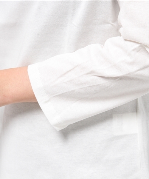 MYSELF ABAHOUSE（マイセルフアバハウス）の「カヴェール天竺ボトルネックカットソー（Tシャツ/カットソー・レディース・キャメル/オフホワイト/グレー・FREE）」の8枚目の写真