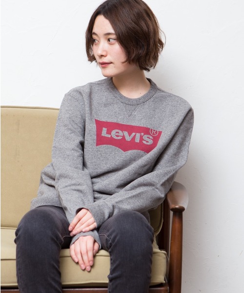 Levi's（リーバイス）の「バットウィングクルーネックプルオーバー（スウェット・メンズ・アイボリー・SMALL/LARGE/MEDIUM）」の15枚目の写真