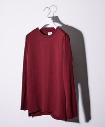 STUDIOUS | 【ZOZO限定】STUDIOUS シルキータッチUネックロンT - made in japan -(Tシャツ/カットソー)