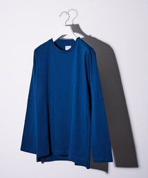 STUDIOUS | 【ZOZO限定】STUDIOUS シルキータッチUネックロンT - made in japan -(Tシャツ/カットソー)