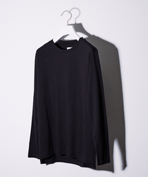 STUDIOUS | 【ZOZO限定】STUDIOUS シルキータッチUネックロンT - made in japan -(Tシャツ/カットソー)