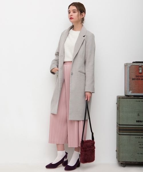 WEGO（ウィゴー）の「WEGO/バックリボンベロアミュール（パンプス・レディース・ワイン/パープル/ブラック・MEDIUM/LARGE）」の15枚目の写真