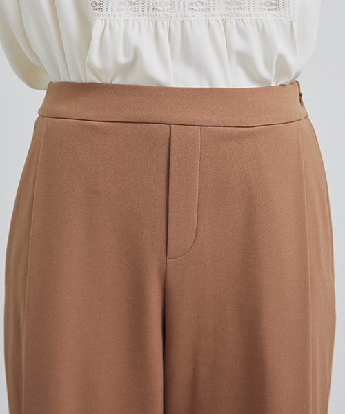 UNITED TOKYO（ユナイテッドトウキョウ）の「裏起毛リラックスワイドパンツ（その他パンツ・レディース・グレー/ブラウン/ピンク・1）」の16枚目の写真