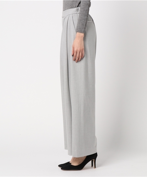 UNITED TOKYO（ユナイテッドトウキョウ）の「裏起毛リラックスワイドパンツ（その他パンツ・レディース・グレー/ブラウン/ピンク・1）」の5枚目の写真