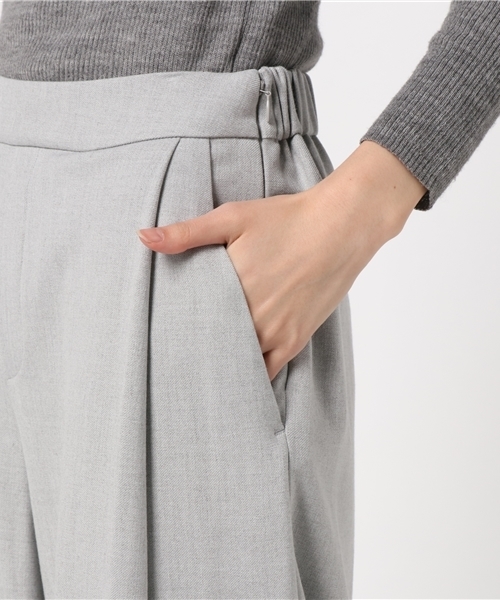 UNITED TOKYO（ユナイテッドトウキョウ）の「裏起毛リラックスワイドパンツ（その他パンツ・レディース・グレー/ブラウン/ピンク・1）」の9枚目の写真