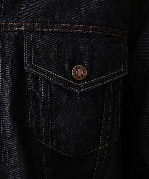 coen（コーエン）の「コーン・デニムジャケット17SS（デニムジャケット・メンズ・ネイビー/コバルトブルー・X-LARGE/LARGE/MEDIUM/SMALL）」の6枚目の写真