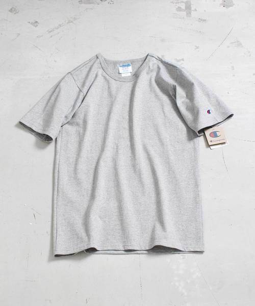 Champion(チャンピオン)の「【Champion/チャンピオン】Short Sleeve Tee(Tシャツ/カットソー・メンズ・杢グレー/ネイビー/ブラック/ホワイト・XXX-LARGE/X-LARGE/XX-LARGE/LARGE/MEDIUM)」の4枚目の写真