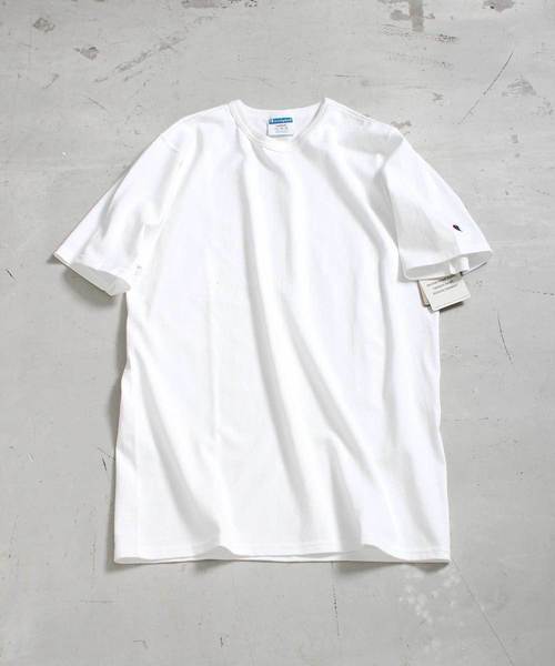 Champion(チャンピオン)の「【Champion/チャンピオン】Short Sleeve Tee(Tシャツ/カットソー・メンズ・杢グレー/ネイビー/ブラック/ホワイト・XXX-LARGE/X-LARGE/XX-LARGE/LARGE/MEDIUM)」の1枚目の写真