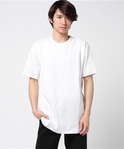Champion(チャンピオン)の「【Champion/チャンピオン】Short Sleeve Tee(Tシャツ/カットソー・メンズ・杢グレー/ネイビー/ブラック/ホワイト・XXX-LARGE/X-LARGE/XX-LARGE/LARGE/MEDIUM)」の7枚目の写真