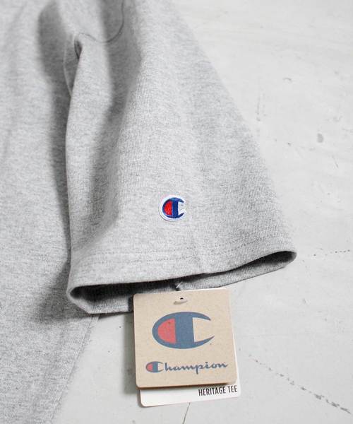 Champion(チャンピオン)の「【Champion/チャンピオン】Short Sleeve Tee(Tシャツ/カットソー・メンズ・杢グレー/ネイビー/ブラック/ホワイト・XXX-LARGE/X-LARGE/XX-LARGE/LARGE/MEDIUM)」の11枚目の写真
