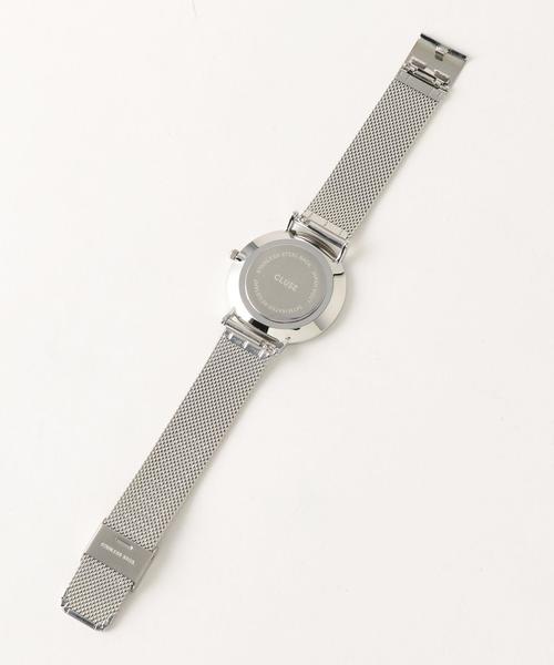 CLUSE(クルース)の「<CLUSE>メッシュ38mmフェイスウォッチ/シルバーカラー :(アナログ腕時計・レディース・シルバー・FREE)」の4枚目の写真