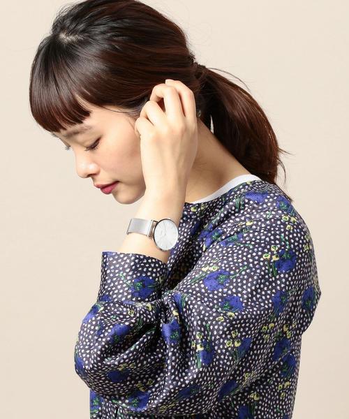 CLUSE(クルース)の「<CLUSE>メッシュ38mmフェイスウォッチ/シルバーカラー :(アナログ腕時計・レディース・シルバー・FREE)」の10枚目の写真