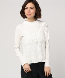 Honeys | レースキャミアンサンブル(Tシャツ/カットソー)