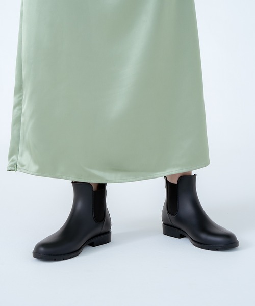 Wpc.（ダブリュピーシー）の「サイドゴアレインブーツ（レインシューズ・レディース・カーキ/ブラック/ブラウン・LARGE/MEDIUM/SMALL）」の15枚目の写真