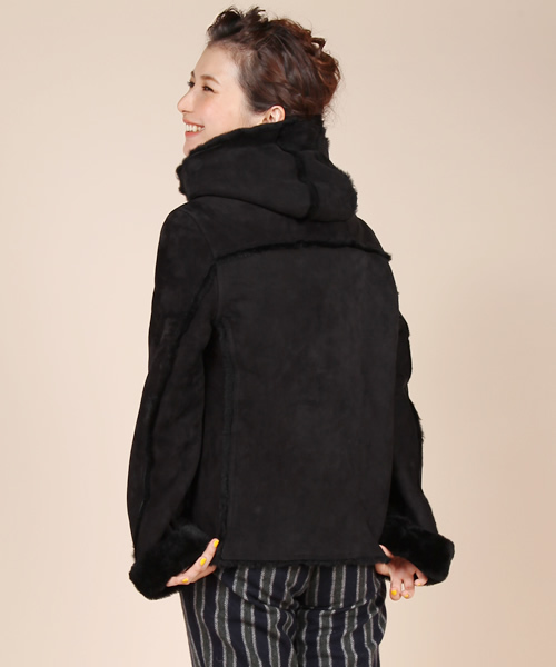 BEAMS（ビームス）の「BEAMS BOY / ムートンダッフルコート（ダッフル  