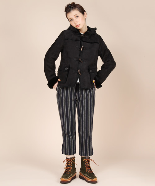 BEAMS（ビームス）の「BEAMS BOY / ムートンダッフルコート（ダッフル  