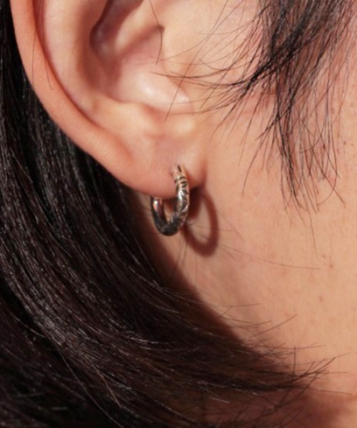 ピアス/フープ(M)/アラベスク/ヘビー（ピアス（片耳用））｜VIVIFY（ビビファイ）