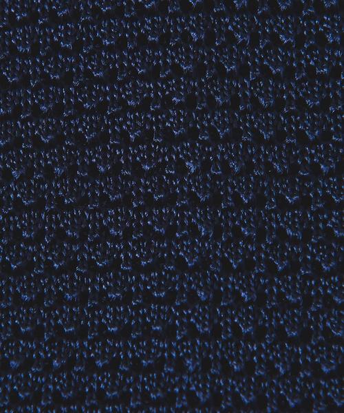 NICKY（ニッキー）の「＜Nicky(ニッキー)＞ KNIT（ネクタイ・メンズ・ブラック/ダークグリーン/ターコイズブルー/ネイビー・FREE）」の7枚目の写真