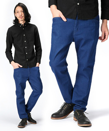 WEGO/サルエルスキニーデニムパンツ