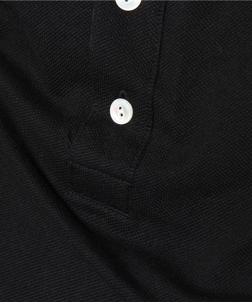 Ray BEAMS（レイビームス）の「△SWANLAKE×Ray BEAMS / 別注デザインポロ（ポロシャツ・レディース・ホワイト/ブラック・ONE SIZE）」の9枚目の写真