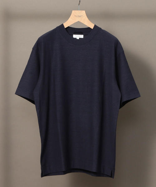 BEAUTY&YOUTH UNITED ARROWS（ビューティーアンドユースユナイテッドアローズ）の「BY ヘンプコットン Tシャツ（Tシャツ/カットソー・メンズ・ネイビー/ベージュ/ホワイト/ワイン/ライトブルー/ブラック/オリーブ・SMALL/X-LARGE/MEDIUM/LARGE）」の6枚目の写真