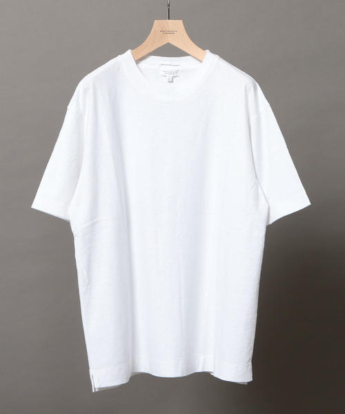 BEAUTY&YOUTH UNITED ARROWS（ビューティーアンドユースユナイテッドアローズ）の「BY ヘンプコットン Tシャツ（Tシャツ/カットソー・メンズ・ネイビー/ベージュ/ホワイト/ワイン/ライトブルー/ブラック/オリーブ・SMALL/X-LARGE/MEDIUM/LARGE）」の2枚目の写真