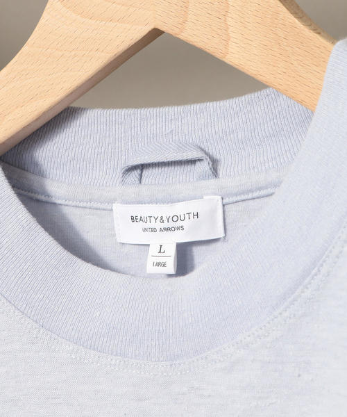BEAUTY&YOUTH UNITED ARROWS（ビューティーアンドユースユナイテッドアローズ）の「BY ヘンプコットン Tシャツ（Tシャツ/カットソー・メンズ・ネイビー/ベージュ/ホワイト/ワイン/ライトブルー/ブラック/オリーブ・SMALL/X-LARGE/MEDIUM/LARGE）」の14枚目の写真