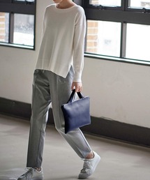 TRION（トライオン）の「TRION トライオン レザー ブリーフバッグミニ ブリーフケース カバン B5 11インチタブレット対応（ビジネスバッグ）」