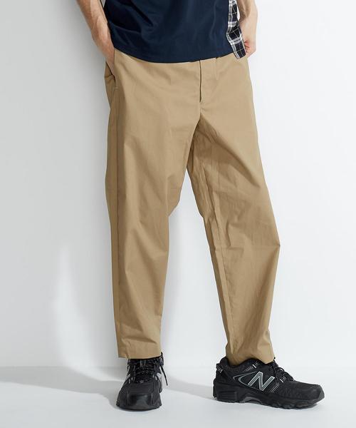 EN ROUTE（アンルート）の「＜EN ROUTE＞ウォッシュド コットンタイプライター イージーパンツ（その他パンツ・メンズ・ベージュ/ネイビー・2/3/1）」の2枚目の写真