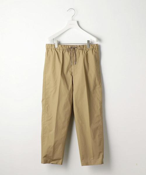 EN ROUTE（アンルート）の「＜EN ROUTE＞ウォッシュド コットンタイプライター イージーパンツ（その他パンツ・メンズ・ベージュ/ネイビー・2/3/1）」の8枚目の写真