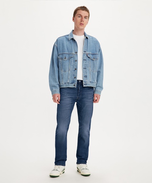 Levi's(リーバイス)の「Levi's/リーバイス 501(R) ジーンズ ダークインディゴ(デニムパンツ・メンズ・ダークインディゴブルー・31inch/30inch/36inch/34inch/33inch/29inch/32inch/28inch/32/30/29/31/27inch/28/44inch/38inch/42inch/40inch)」の9枚目の写真