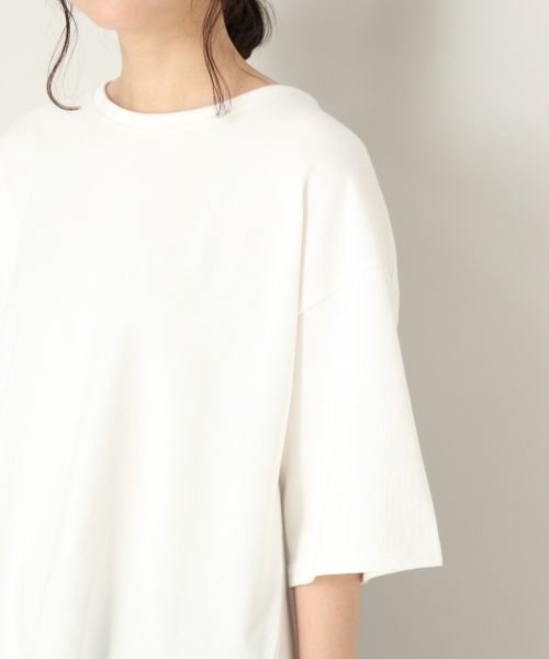 LOWRYS FARM(ローリーズファーム)の「スーピマビッグTシャツ 804204(Tシャツ/カットソー・レディース・ブラック/ブラウン/オフホワイト・FREE)」の10枚目の写真