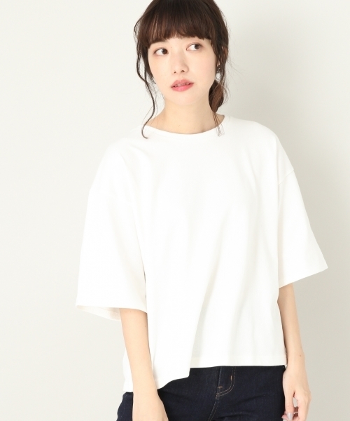 LOWRYS FARM(ローリーズファーム)の「スーピマビッグTシャツ 804204(Tシャツ/カットソー・レディース・ブラック/ブラウン/オフホワイト・FREE)」の17枚目の写真