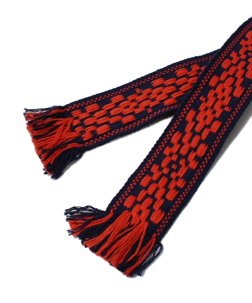 BEAMS BOY（ビームスボーイ）の「INFIELDER DESIGN / OBI BELT（ベルト・レディース・オフホワイト/ネイビー・ONE SIZE）」の3枚目の写真