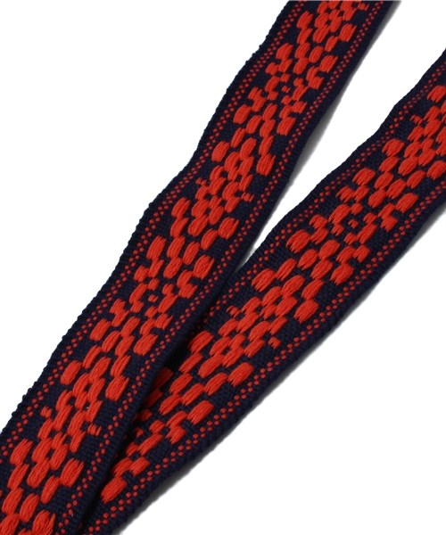 BEAMS BOY（ビームスボーイ）の「INFIELDER DESIGN / OBI BELT（ベルト・レディース・オフホワイト/ネイビー・ONE SIZE）」の4枚目の写真