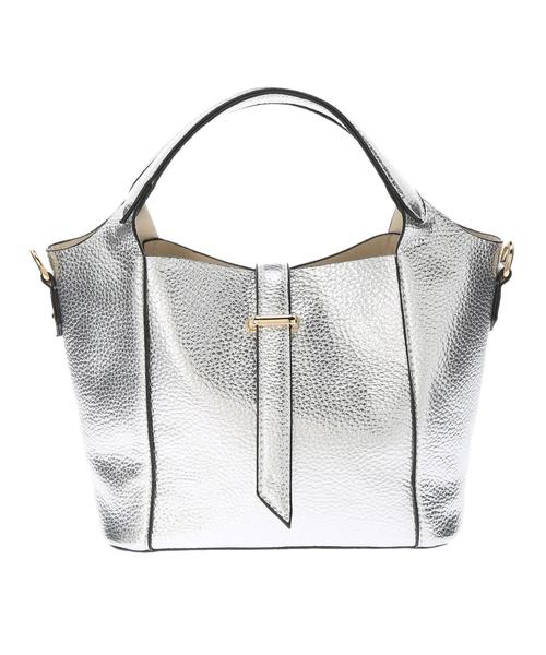 YECCA VECCA（イェッカヴェッカ）の「3wayミニバッグ（ハンドバッグ・レディース・ブラウン/シルバー/グリーン/キャメル・FREE）」の5枚目の写真