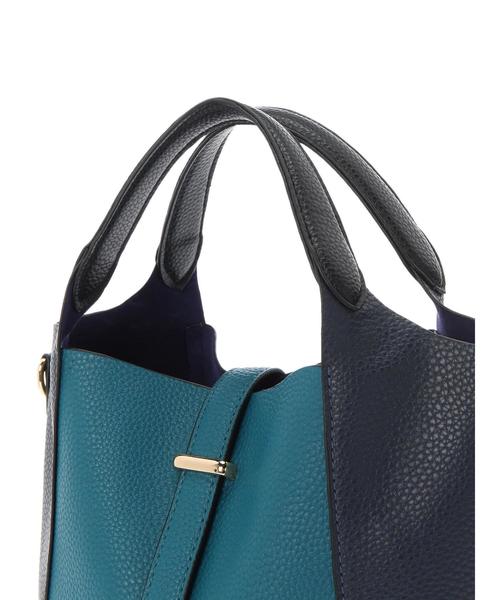 YECCA VECCA（イェッカヴェッカ）の「3wayミニバッグ（ハンドバッグ・レディース・ブラウン/シルバー/グリーン/キャメル・FREE）」の11枚目の写真