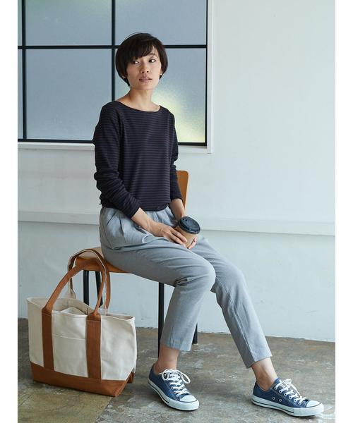 AMERICAN HOLIC(アメリカンホリック)の「8col New テーパードタックパンツ(その他パンツ・レディース・レッド/その他8/イエロー/キャメル/グリーン/グレー系その他/ブラウン/ブラック・L/S/M)」の17枚目の写真