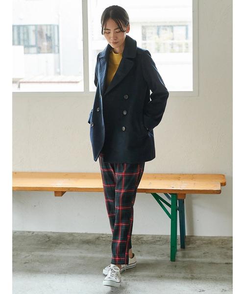 AMERICAN HOLIC(アメリカンホリック)の「8col New テーパードタックパンツ(その他パンツ・レディース・レッド/その他8/イエロー/キャメル/グリーン/グレー系その他/ブラウン/ブラック・L/S/M)」の14枚目の写真