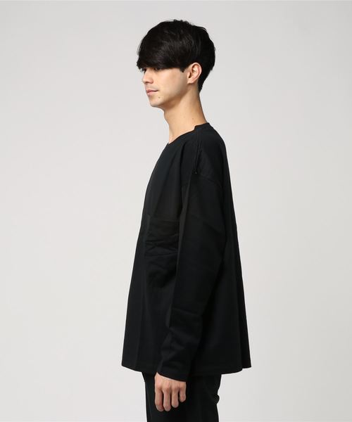 LABRAT（ラブラット）の「BIG L/S T（Tシャツ/カットソー・メンズ・ホワイト/ブラック/ネイビー・SMALL/MEDIUM）」の4枚目の写真