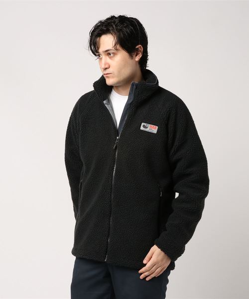 Rab(ラブ)の「【RAB】ラブ ORIGINAL PILE JACKET(ブルゾン・メンズ・ブラック/オレンジ/アーミー/グレー・SMALL/MEDIUM/LARGE/X-LARGE)」の2枚目の写真