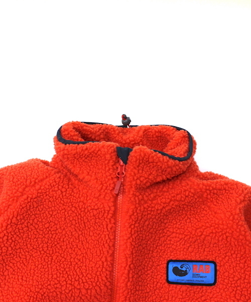 Rab(ラブ)の「【RAB】ラブ ORIGINAL PILE JACKET(ブルゾン・メンズ・ブラック/オレンジ/アーミー/グレー・SMALL/MEDIUM/LARGE/X-LARGE)」の14枚目の写真