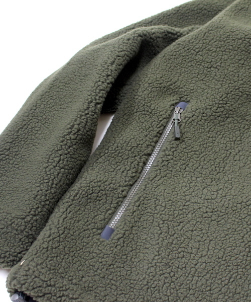 Rab(ラブ)の「【RAB】ラブ ORIGINAL PILE JACKET(ブルゾン・メンズ・ブラック/オレンジ/アーミー/グレー・SMALL/MEDIUM/LARGE/X-LARGE)」の16枚目の写真