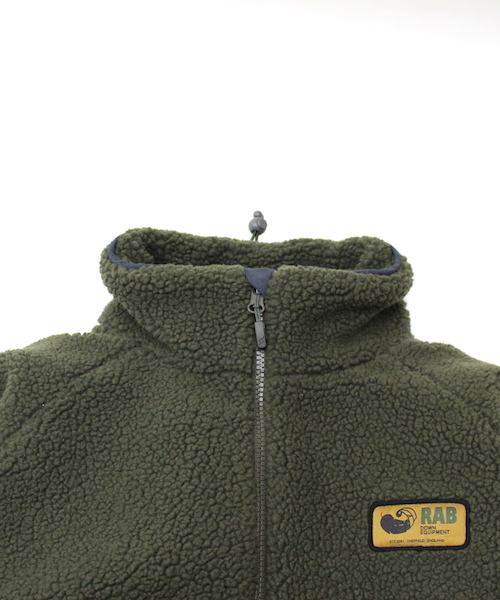 Rab(ラブ)の「【RAB】ラブ ORIGINAL PILE JACKET(ブルゾン・メンズ・ブラック/オレンジ/アーミー/グレー・SMALL/MEDIUM/LARGE/X-LARGE)」の17枚目の写真