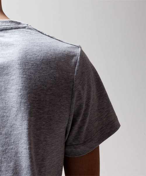 NANO universe（ナノユニバース）の「wjk/ Plain V-Neck Tee（Tシャツ/カットソー・メンズ・ホワイト/ブラック/グレー/カーキ/ネイビー/ライトピンク・SMALL/MEDIUM/LARGE）」の16枚目の写真