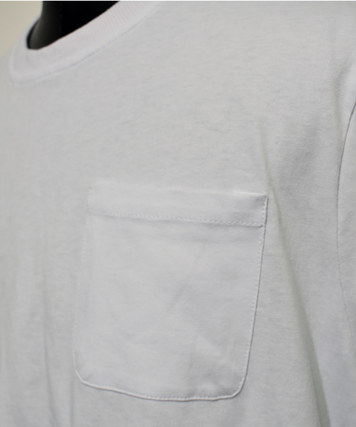 Ranch standard（ランチスタンダード）の「【Ranch Standard】 RA18-087　ロングスリーブTEE　ビッグシルエット（Tシャツ/カットソー・メンズ・ブラック/オフホワイト/オリーブ/杢グレー・2/3）」の12枚目の写真