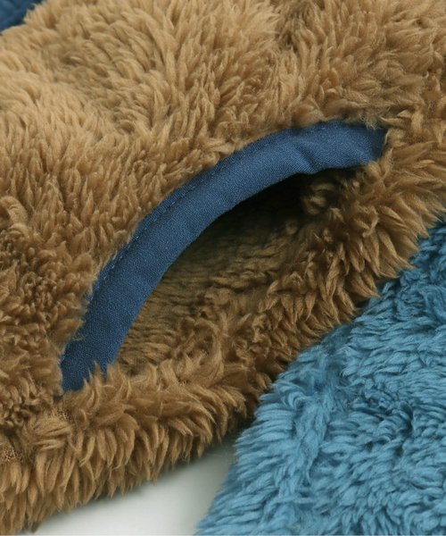 BREEZE（ブリーズ）の「ファーフリースジャケット（マウンテンパーカー・キッズ・ピンク/ライム/ブルー/キナリ・80/130/90/100/120/140/110）」の13枚目の写真